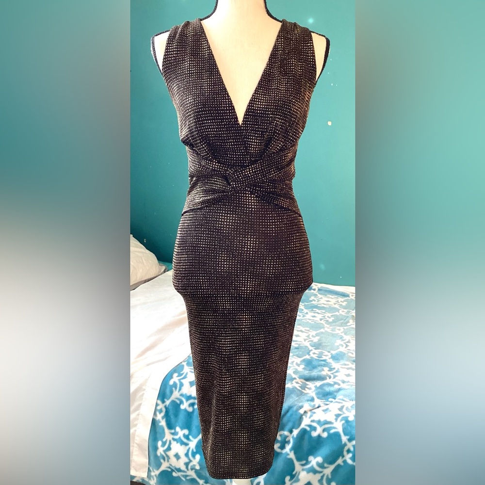 Monaco shiny elegant dress. S